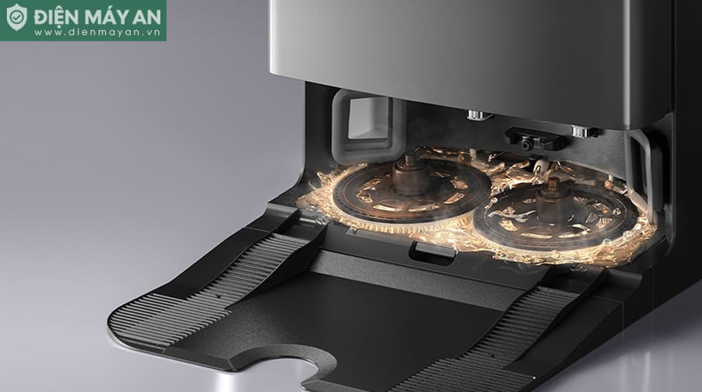 Robot hút bụi lau nhà Roborock Q Revo Slim - Đen